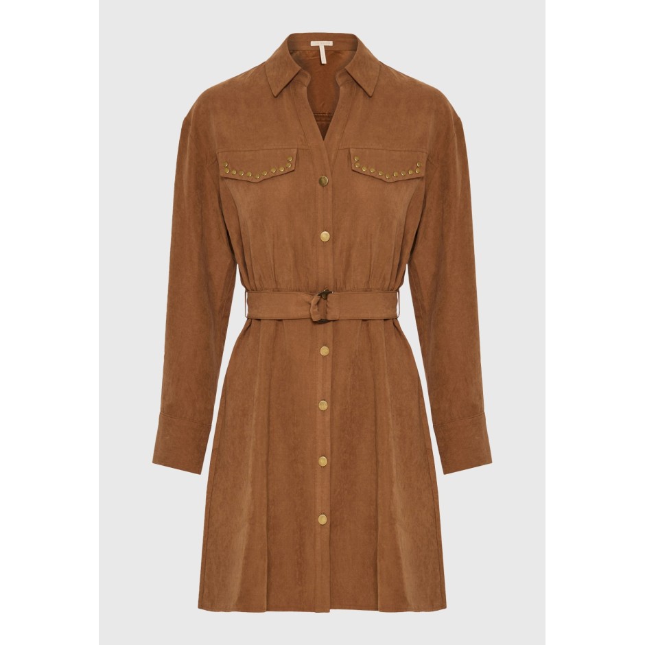 FUNKY BUDDHA FBL012-138-13-CHESTNUT Καφέ