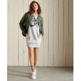 SUPERDRY PRIDE IN CRAFT CREW DRESS W8011081A-5WB Γκρί Εικόνα 0