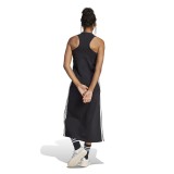 Γυναικείο Φόρεμα Μαύρο - adidas Sportswear Essentials 3-Stripes Long Racerback Εικόνα 0