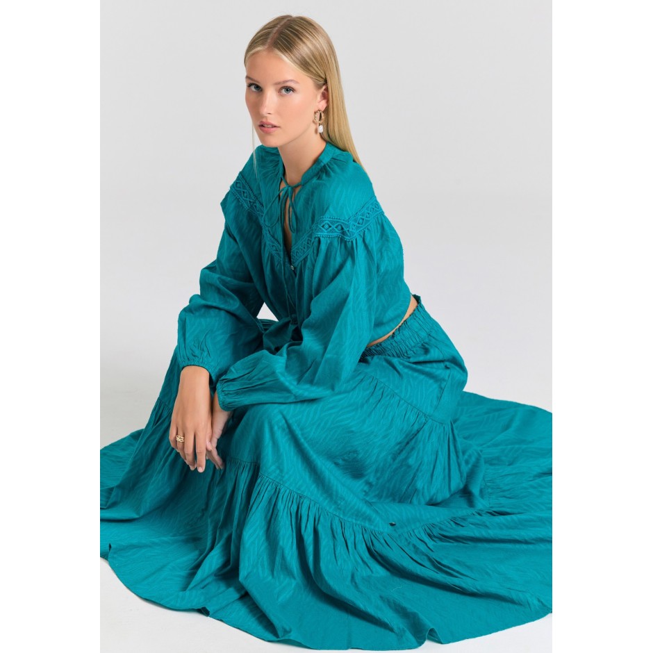 FUNKY BUDDHA FBL011-104-14-PEACOCK Πράσινο
