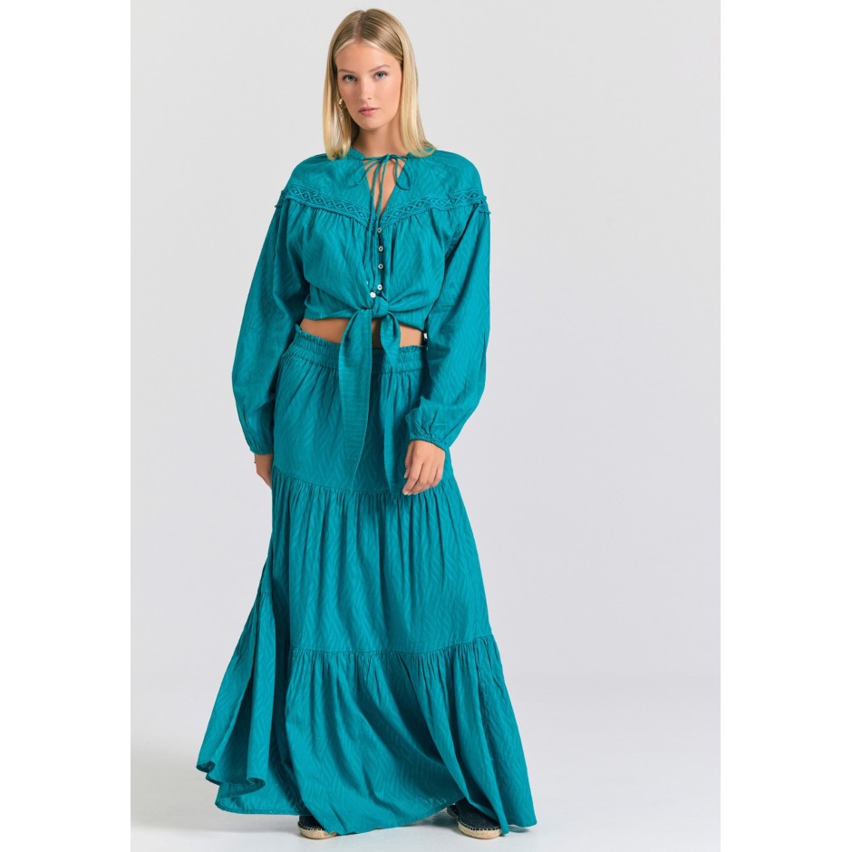 FUNKY BUDDHA FBL011-104-14-PEACOCK Πράσινο
