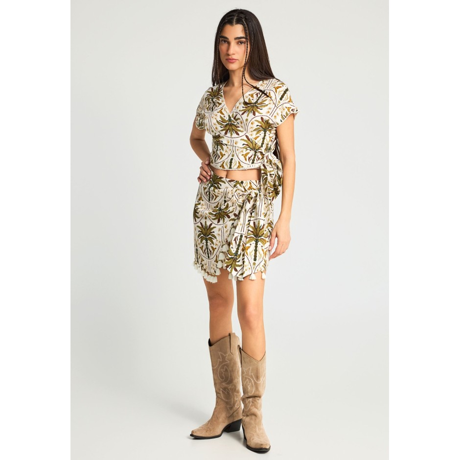 FUNKY BUDDHA  FBL013-107-14-OLIVE ΛΑΔΙ