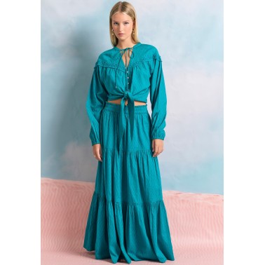 FUNKY BUDDHA FBL011-104-14-PEACOCK Πράσινο