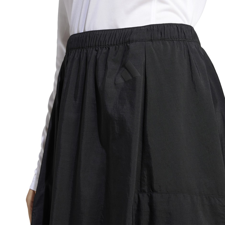 Γυναικεία Φούστα Μαύρη - adidas Sportswear City Escape Woven Skirt