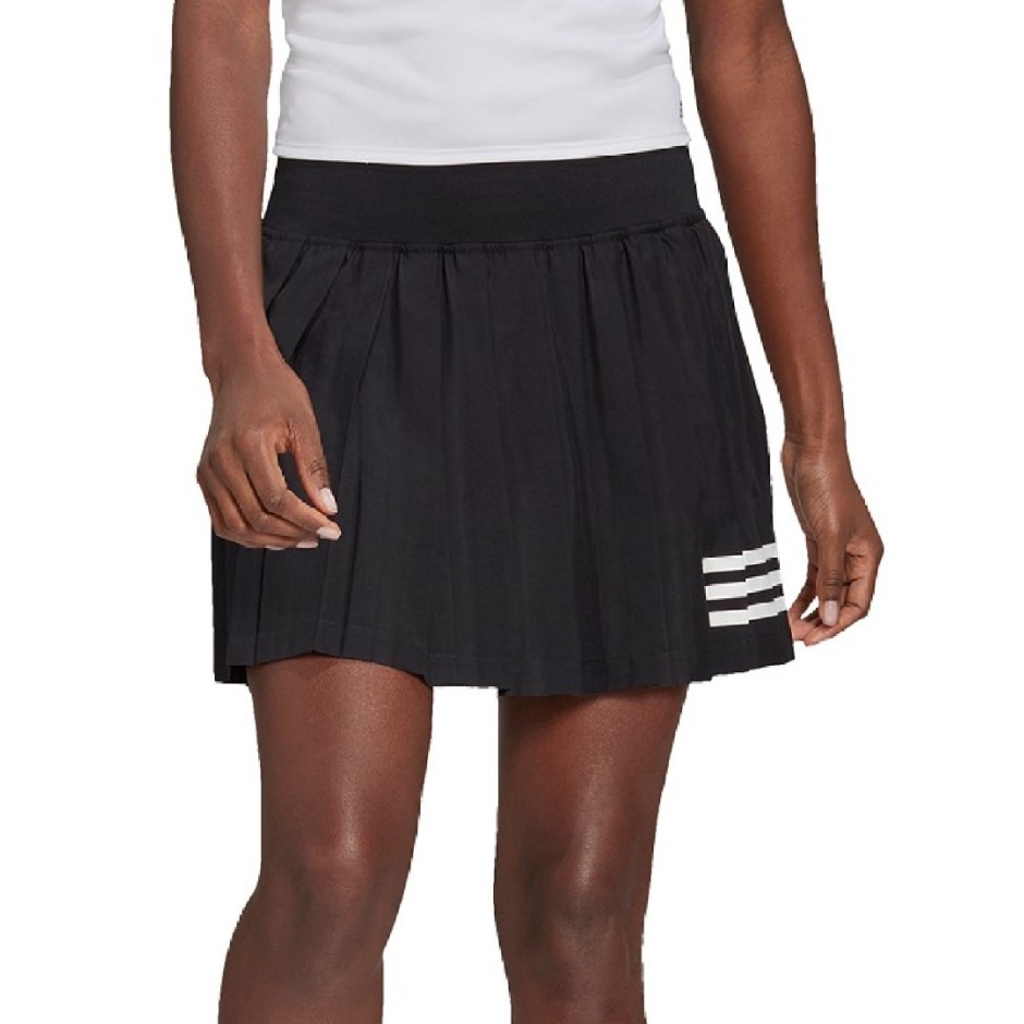 Γυναικεία Φούστα Τένις adidas Performance CLUB PLEATSKIRT Μαύρο 