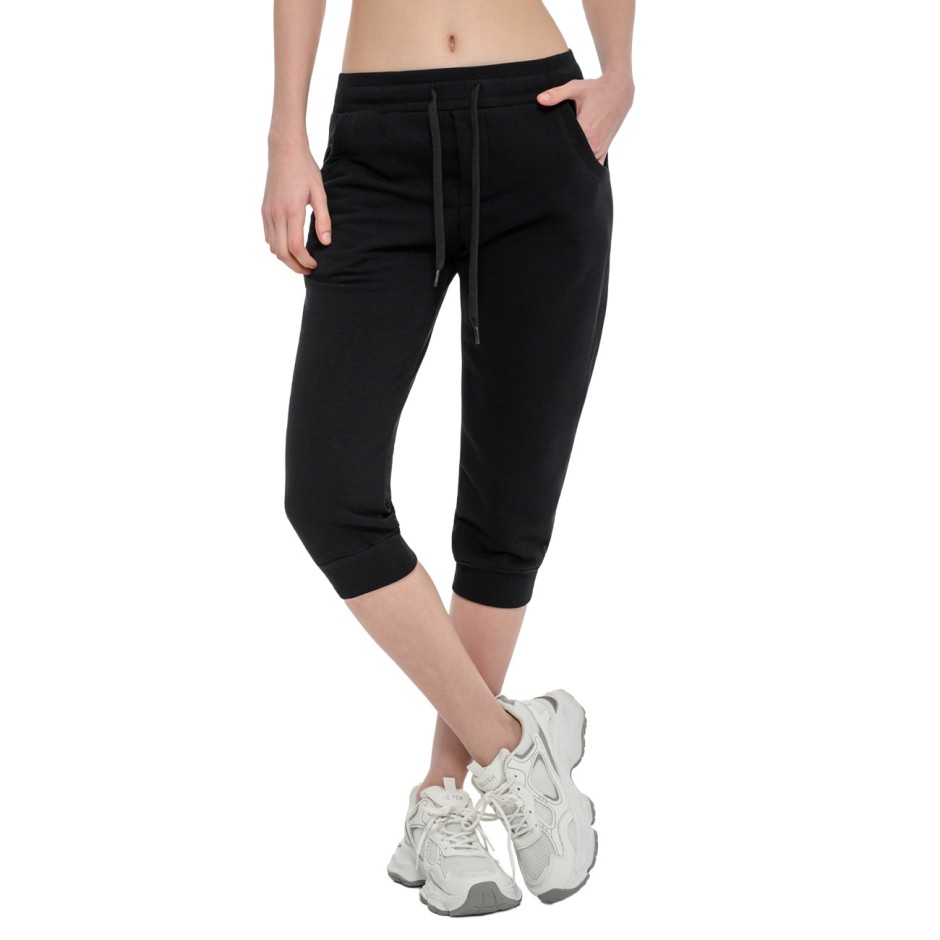 Women's Capri Pants Black - Bodytalk 