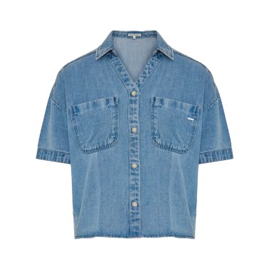Women's Denim Shirt Siel - Funky Buddha