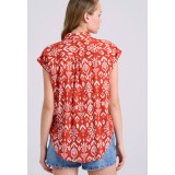 FUNKY BUDDHA FBL009-124-05-RED ORANGE Orange Image 2