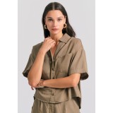 FUNKY BUDDHA FBL011-104-05-OREGANO Κhaki Image 2