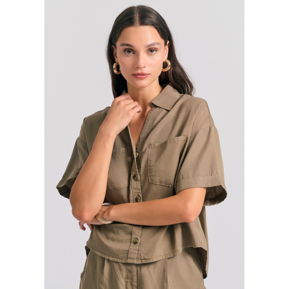 FUNKY BUDDHA FBL011-104-05-OREGANO Κhaki