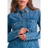 FUNKY BUDDHA FBL012-163-05-MD BLUE Μπλε Εικόνα 2