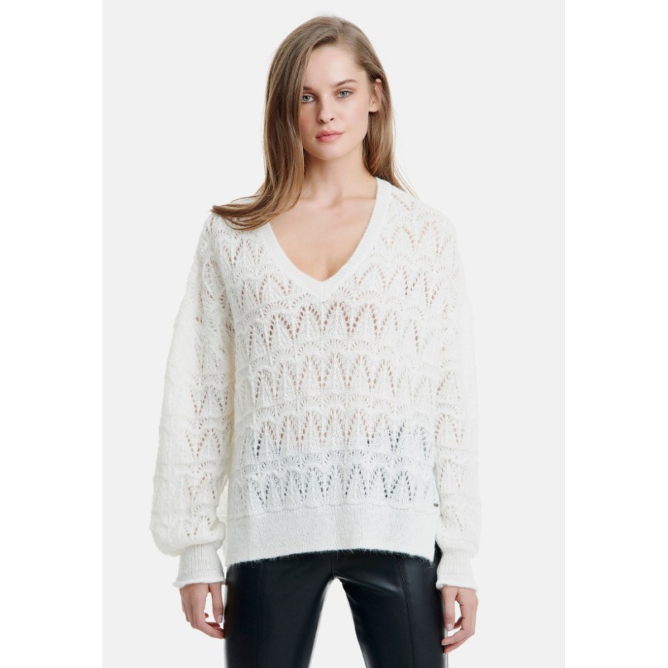 FUNKY BUDDHA 001.006709-OFF WHITE Λευκό
