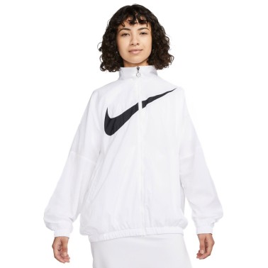 NIKE W NSW ESSNTL WVN JKT HBR DX5864 White