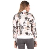 CONVERSE Linear Floral Track Jacket 10007119-102 Λευκό