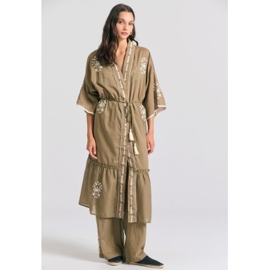FUNKY BUDDHA FBL011-105-01-OREGANO Κhaki
