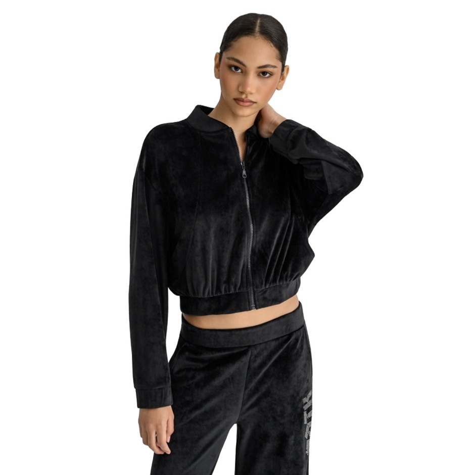 Women's Track Top Black - Bodytalk 