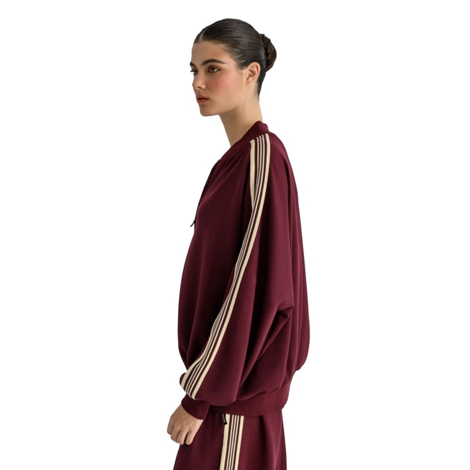 Women's Track Top Bordeaux - Bodytalk 