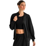 Women's Track Top Black - Bodytalk  Image 