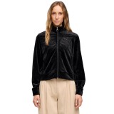 Γυναικεία Ζακέτα Μαύρη - PUMA Essentials Elevated Velour Εικόνα 