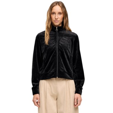 Γυναικεία Ζακέτα Μαύρη - PUMA Essentials Elevated Velour
