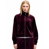 Γυναικεία Ζακέτα Μπορντό - PUMA Essentials Elevated Velour Εικόνα 