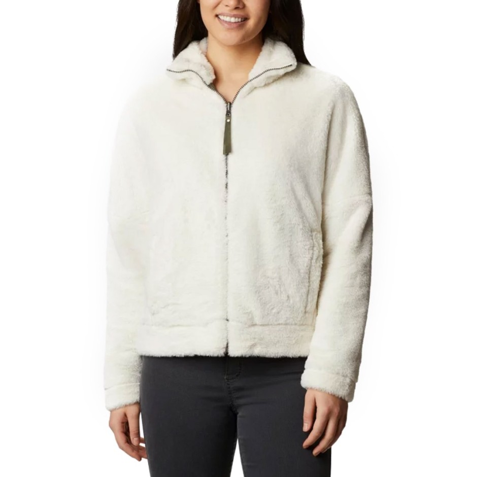 COLUMBIA BUNDLE UP FULL ZIP FLEECE 1907222-191 White