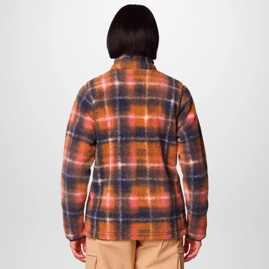 COLUMBIA WEST BEND PRINT FULL ZIP II 2085851-609 Purple