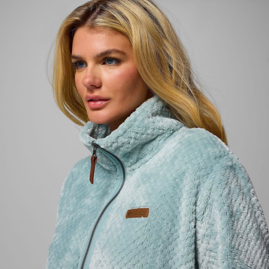COLUMBIA FIRE SIDE II SHERPA FULL ZIP FLEECE 1819791-461 Siel