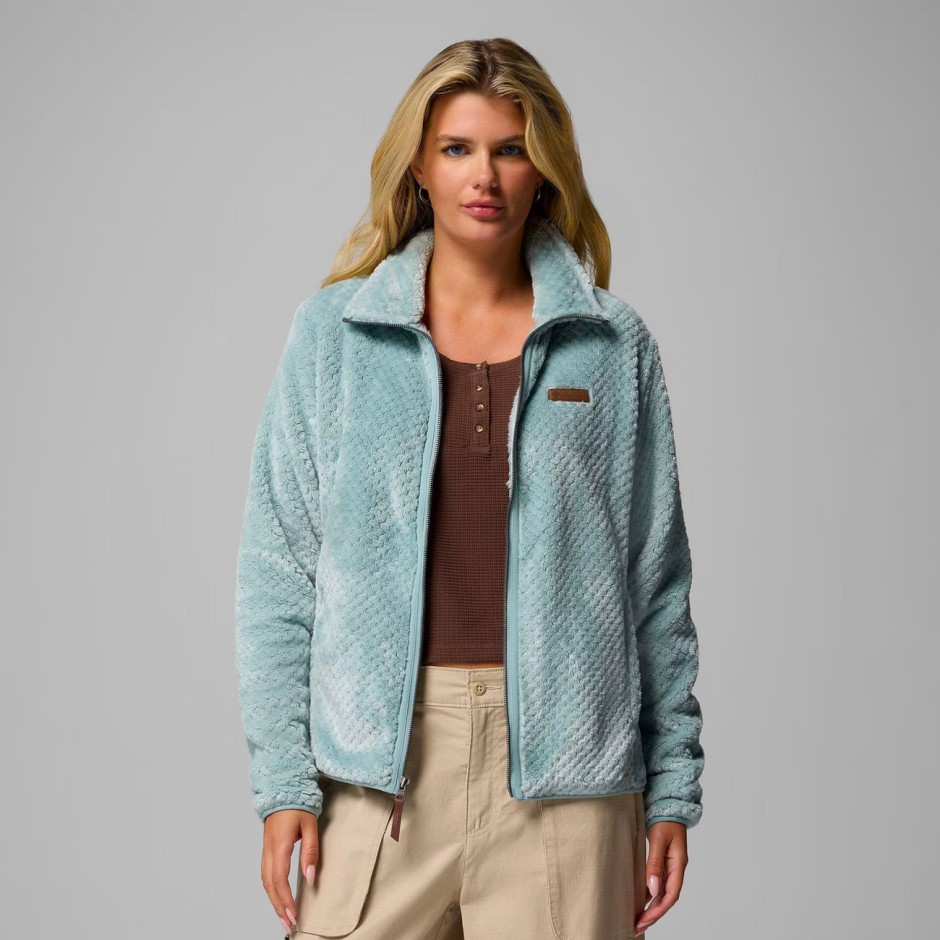 COLUMBIA FIRE SIDE II SHERPA FULL ZIP FLEECE 1819791-461 Siel