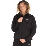 adidas Originals LACE TRACK TOP FM1734 Black Image 