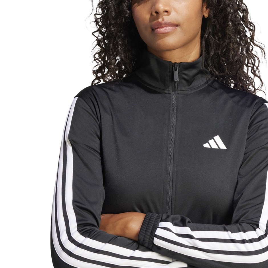 Γυναικεία Ζακέτα Μαύρη - adidas Sportswear Tricot 3-Stripes