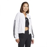 adidas sportswear W 3S WV BOMBER JD5319 White Image 3