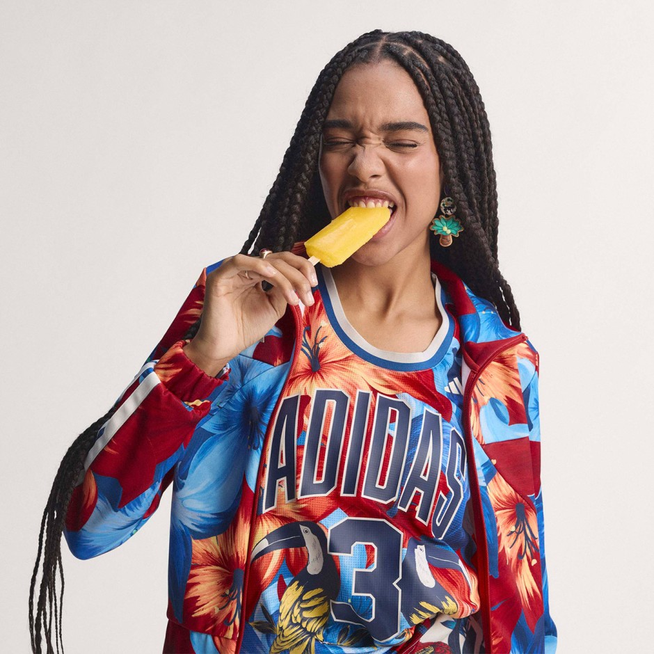 Γυναικεία Ζακέτα Πολύχρωμη - adidas Sportswear Farm Rio House Of Tiro