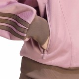 Women's Track Top Purple - adidas Sportswear Stadium Pique Loose Fit Image 2
