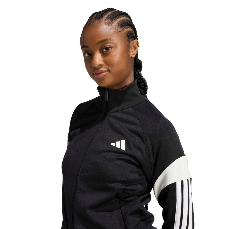 Γυναικεία Ζακέτα Μαύρη - adidas Sportswear House Of Tiro Nations Pack