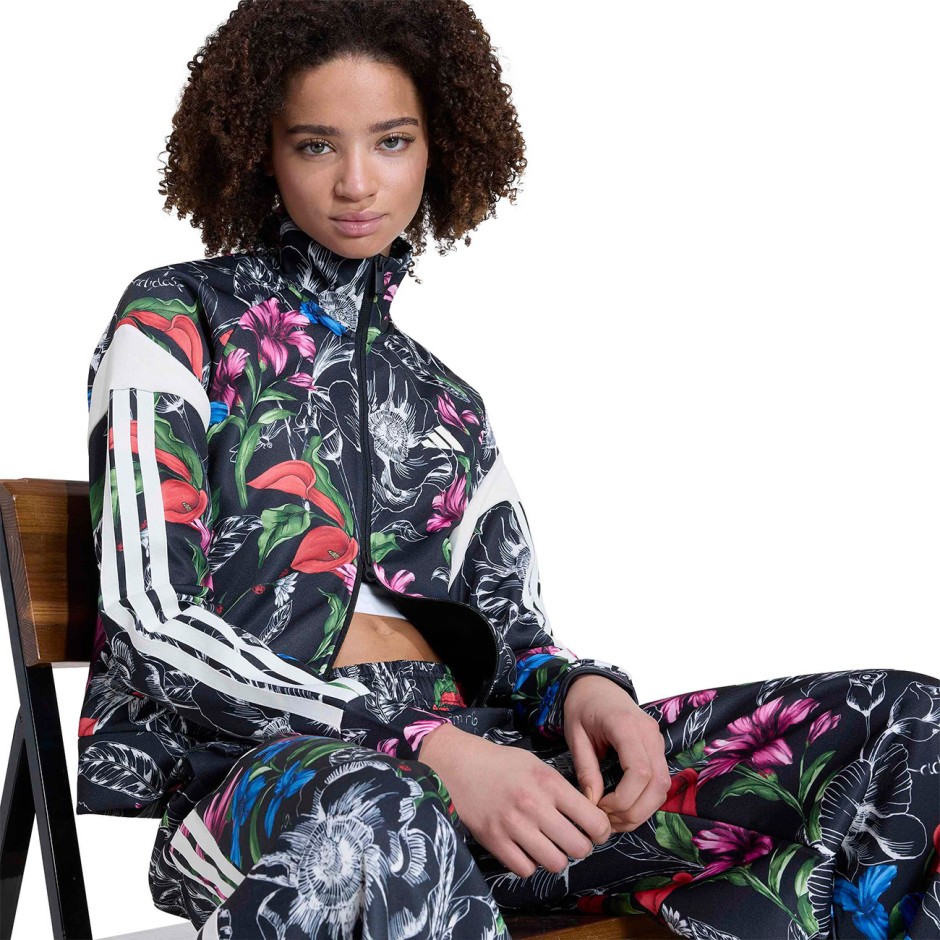 Γυναικεία Ζακέτα Πολύχρωμη - adidas Sportswear Farm Rio House Of Tiro