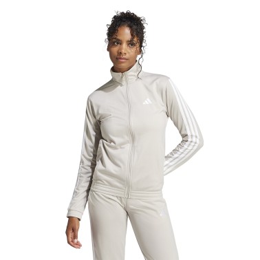 Γυναικεία Ζακέτα Εκρού - adidas Sportswear Tricot 3-Stripes