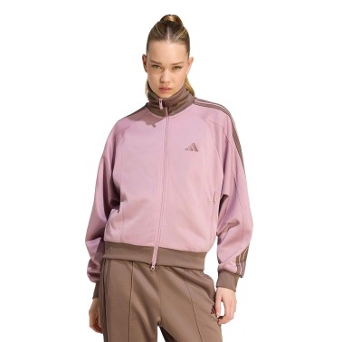 Women's Track Top Purple - adidas Sportswear Stadium Pique Loose Fit