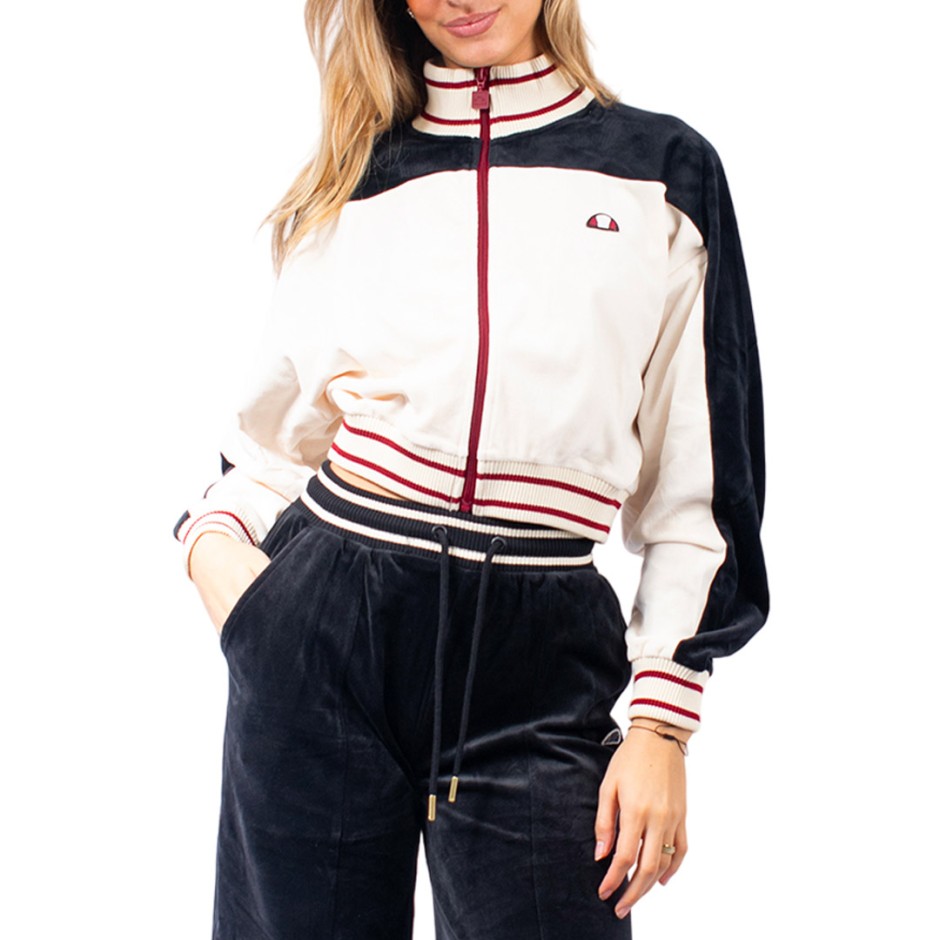 ELLESSE SARTORIA BLOOM CROPPED TRACK TOP SGX21020-904 Ecru