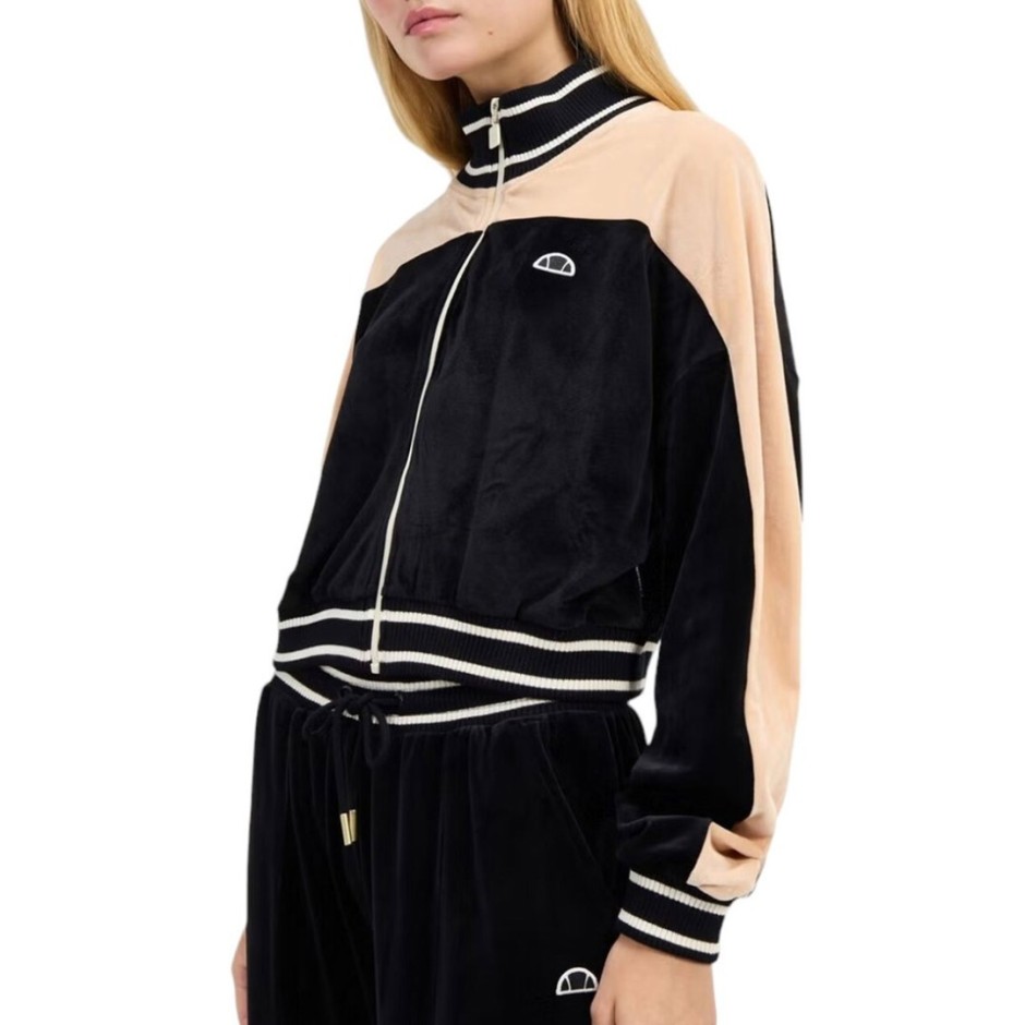 ELLESSE SARTORIA BLOOM CROPPED TRACK TOP SGX21020-011 Black