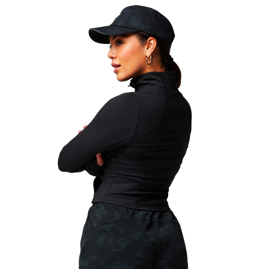 FABLETICS PERFECT STORM CROPPED TRAIN JACKET FJ5650-JT2500558-0001-BLACK Μαύρο