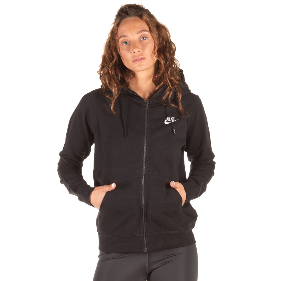 NIKE W NSW ESSNTL HOODIE FLC BV4122-010 Black