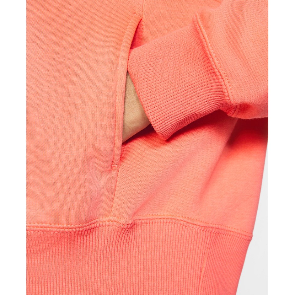 NIKE AIR WOMEN'S FULL-ZIP FLEECE HOODIE CJ3041-814 Coral