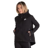 NIKE SPORTSWEAR TECH FLEECE WOMEN'S CAPE BV7565-010 Μαύρο