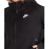 NIKE SPORTSWEAR TECH FLEECE WOMEN'S CAPE BV7565-010 Μαύρο