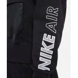 NIKE AIR WOMEN'S FULL-ZIP FLEECE TOP CZ8618-010 Μαύρο Εικόνα 2
