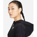 NIKE AIR WOMEN'S FULL-ZIP FLEECE TOP CZ8618-010 Μαύρο Εικόνα 5
