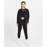 NIKE AIR WOMEN'S FULL-ZIP FLEECE TOP CZ8618-010 Μαύρο Εικόνα 6
