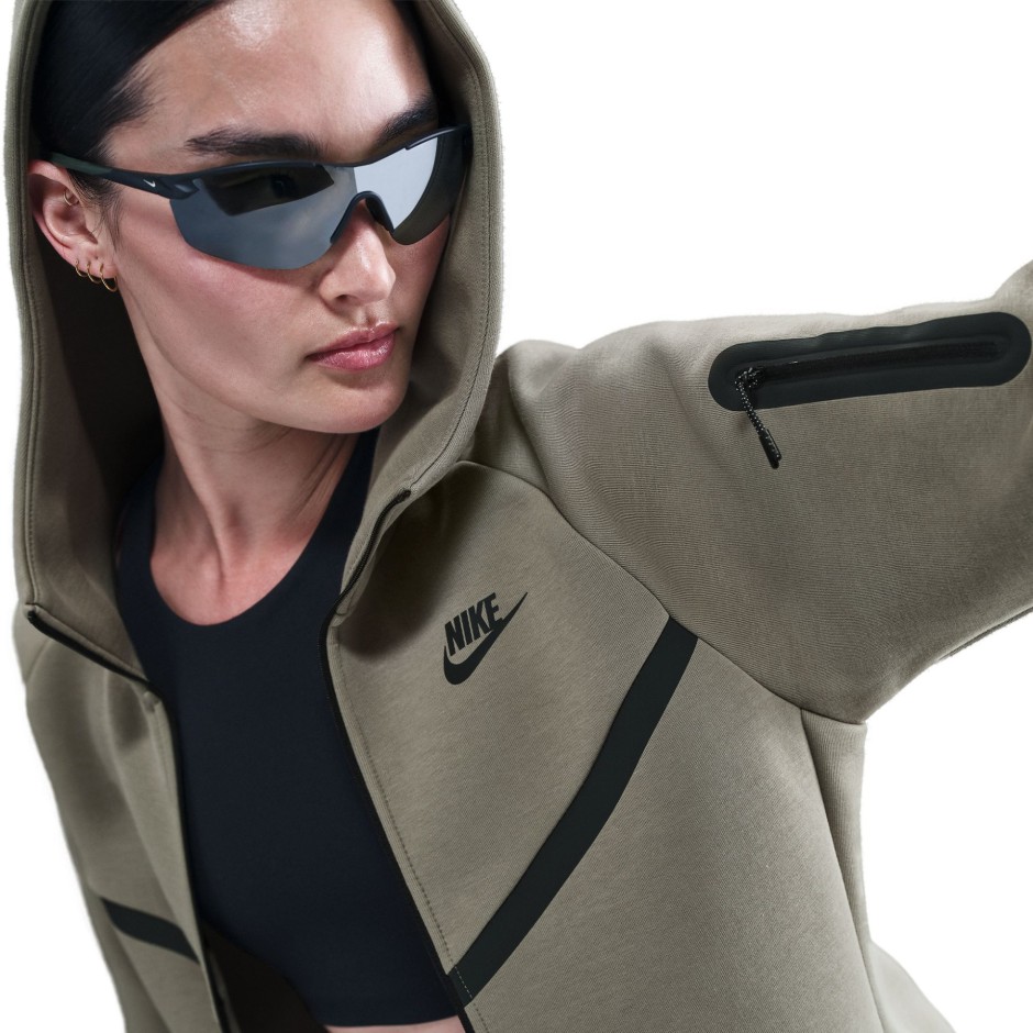 NIKE SPORTSWEAR TECH FLEECE WINDRUNNER HV6747-320 Κhaki