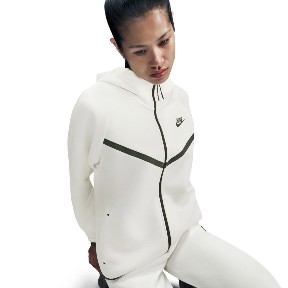 Γυναικεία Ζακέτα Εκρού - Nike Sportswear Tech Fleece Windrunner